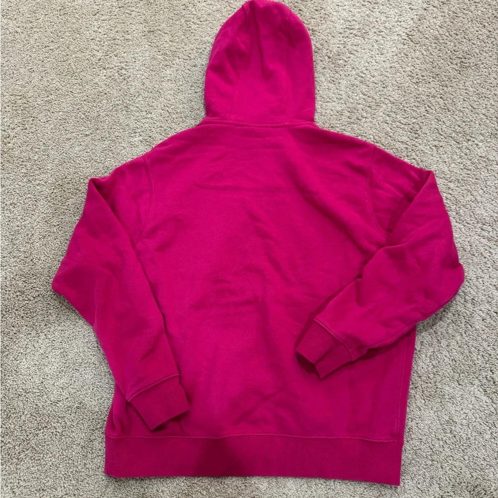 Nike Women's Magenta Hooded Pullover Sweatshirt